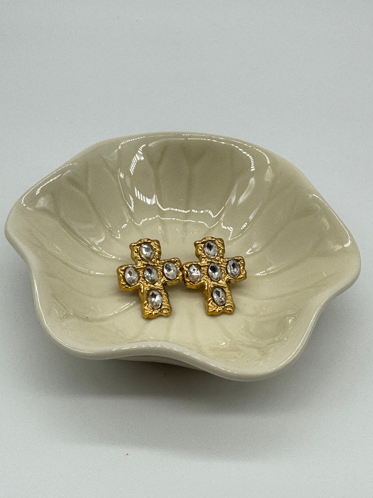 Orecchini Croce Bold