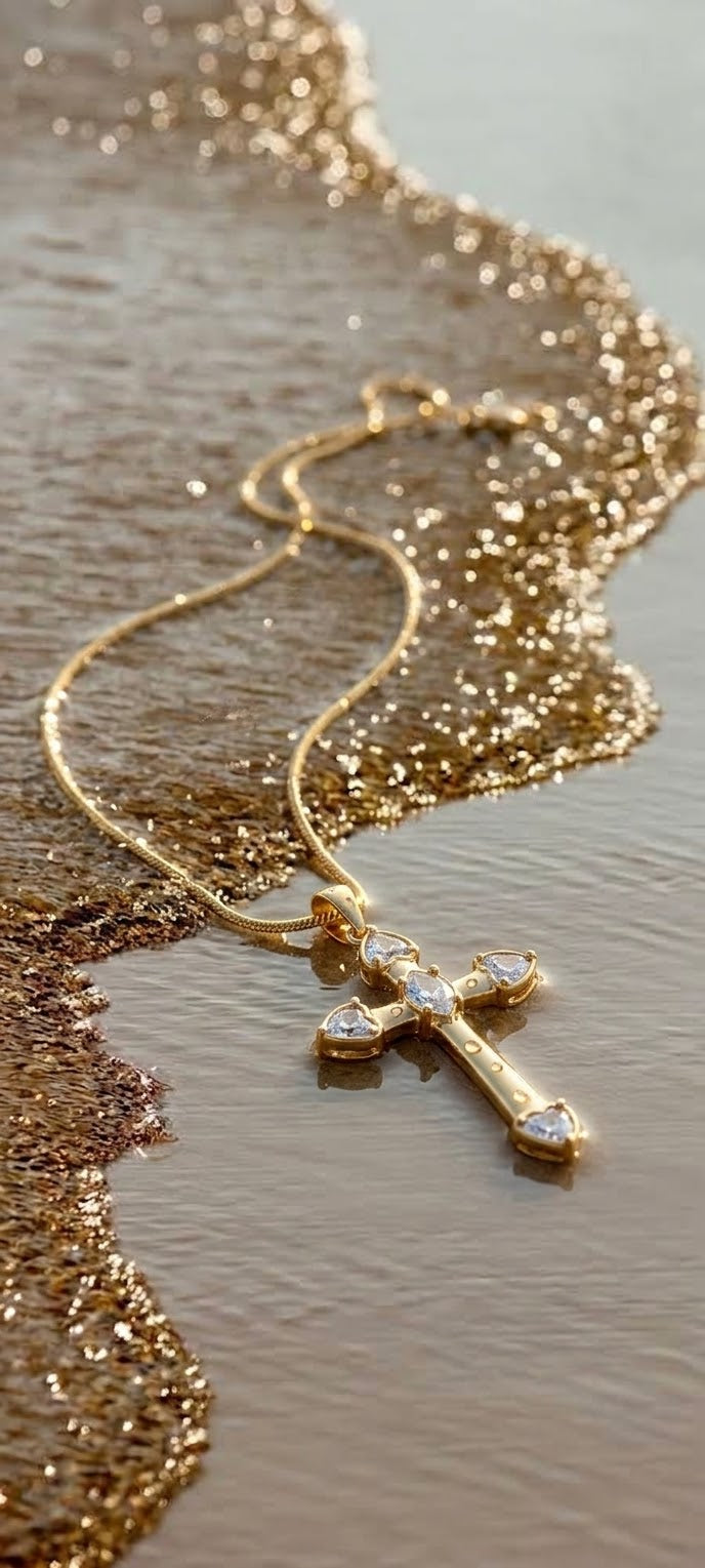 Collana Croce Lumière