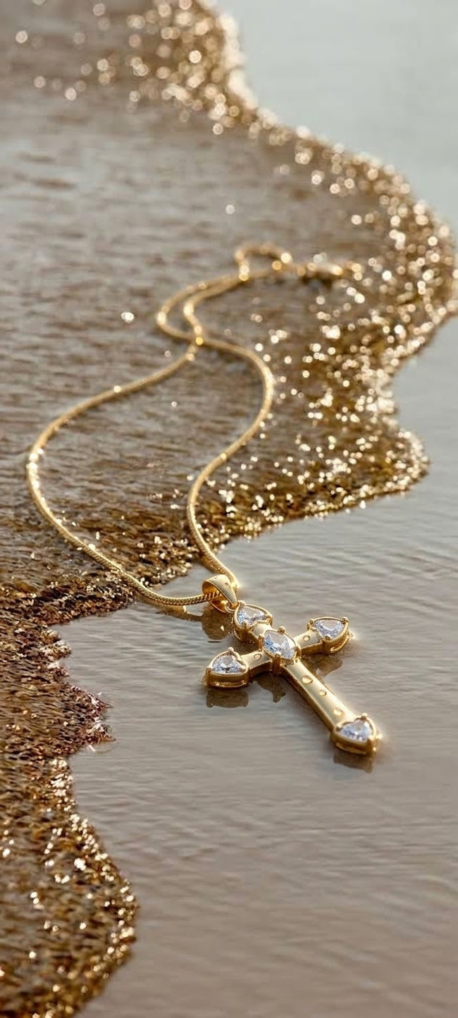 Collana Croce Lumière