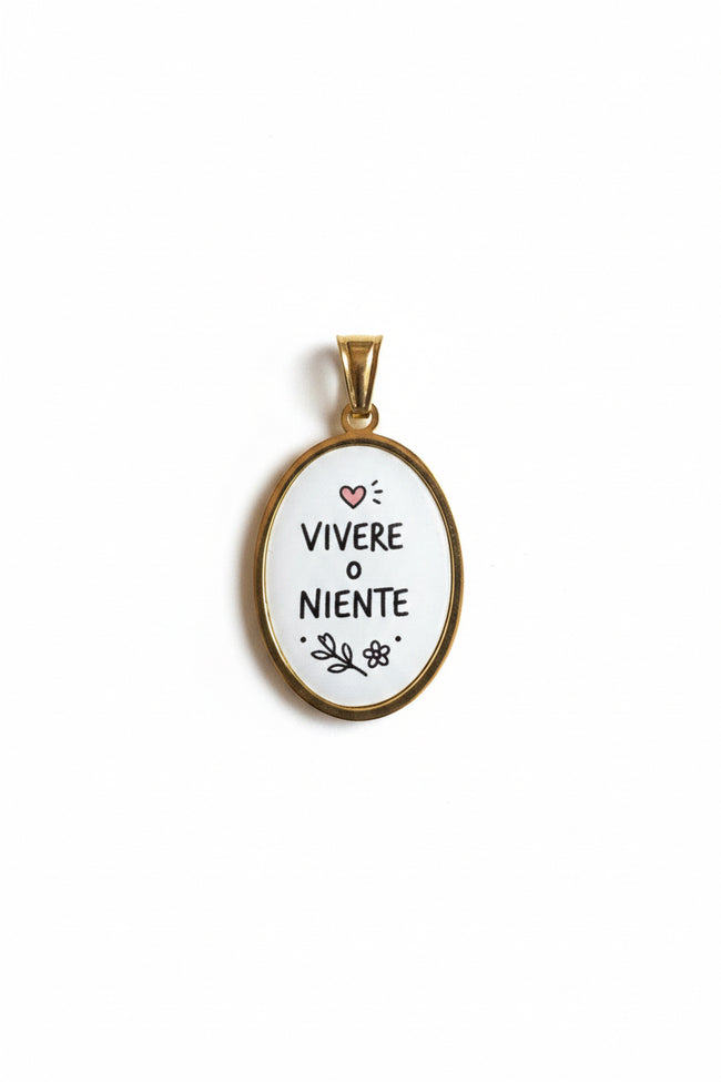 Ciondolo 💗 Vivere o Niente 🌼