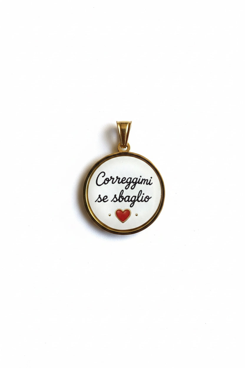 Ciondolo Correggimi Se Sbaglio ❤️