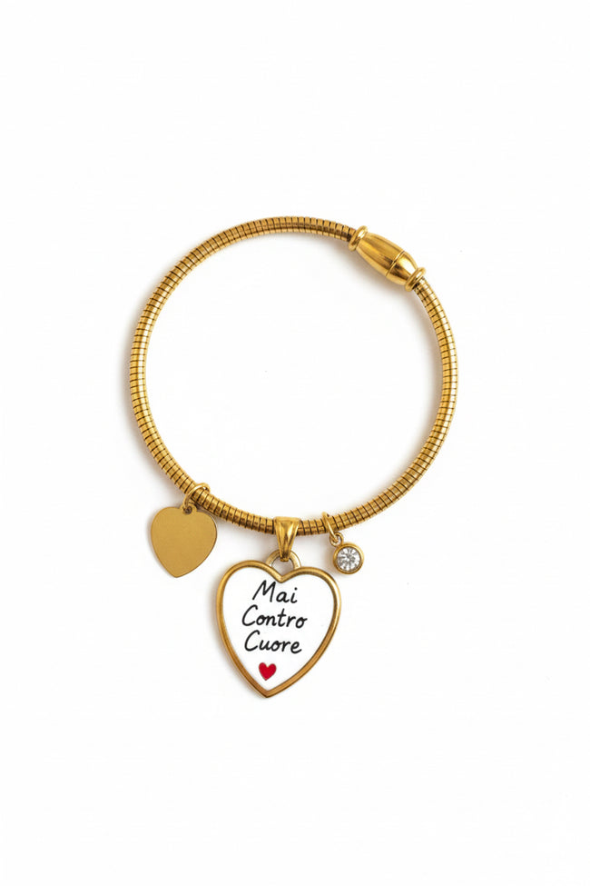 Bracciale Mai Contro Cuore ♥️