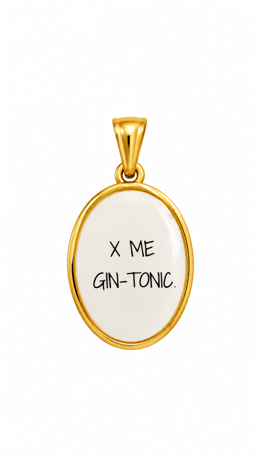 Ciondolo X ME GIN-TONIC