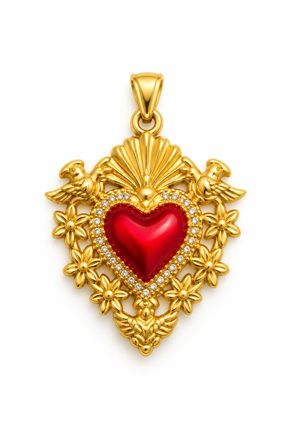 Ciondolo Cuore Sacro
