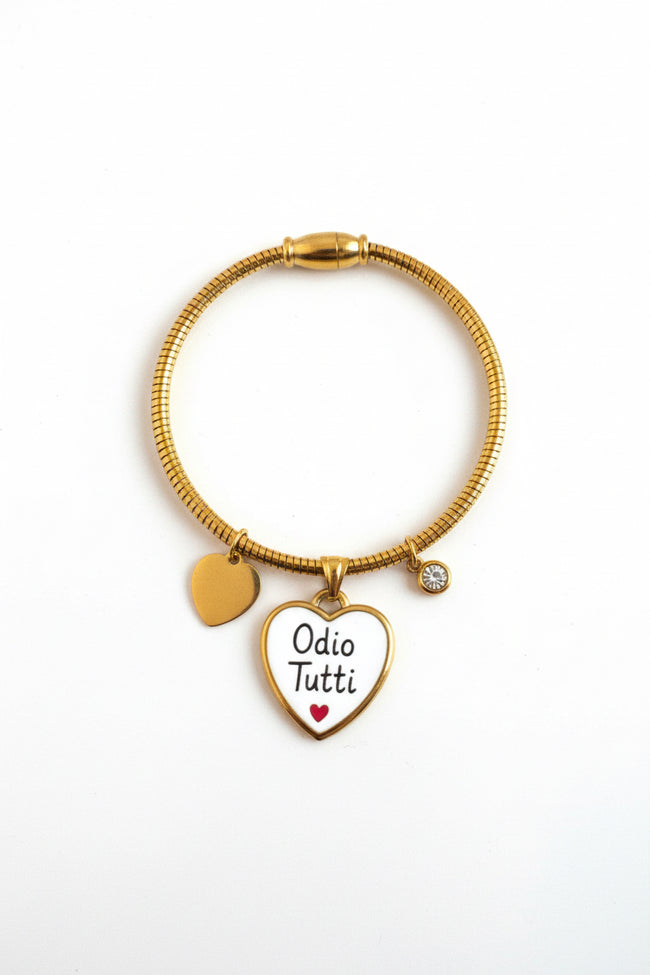 Bracciale Odio Tutti ❤️