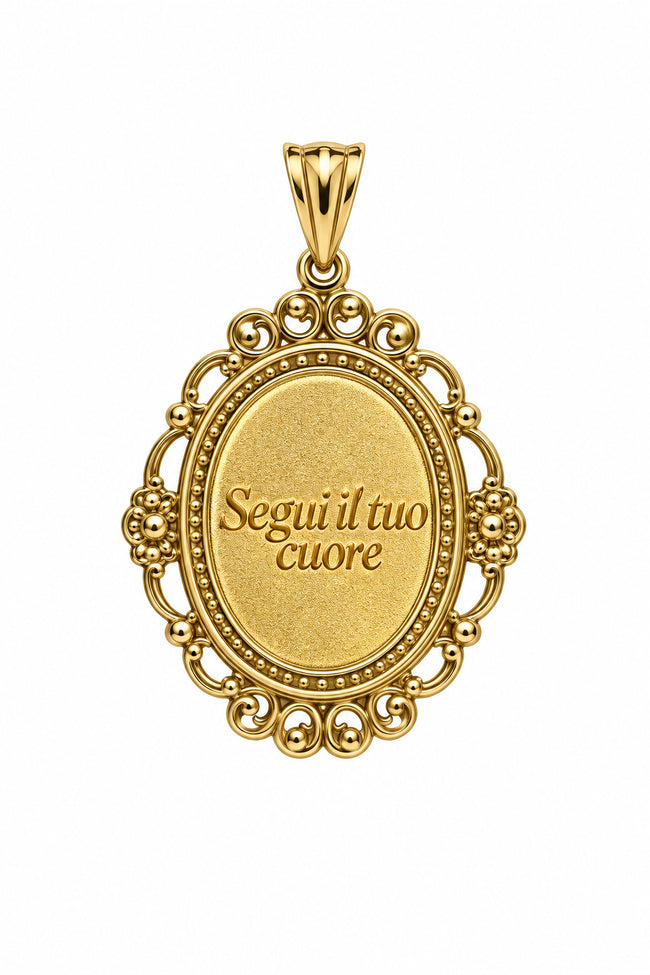 Ciondolo Segui il tuo cuore