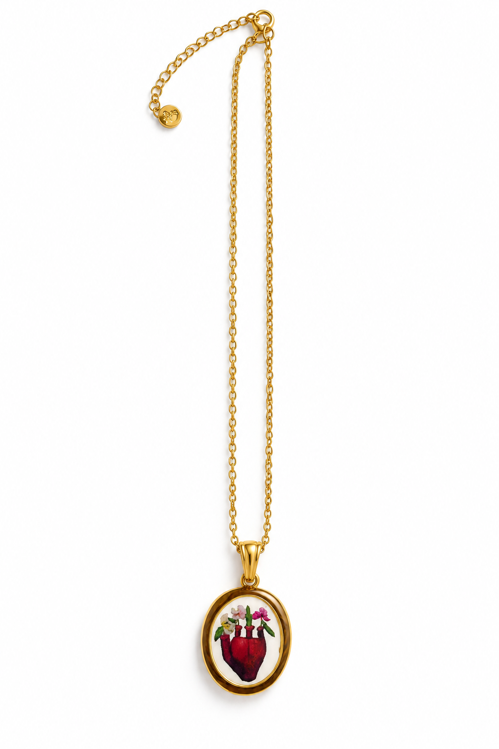 Collana Con Ciondolo Cuore Anatomico