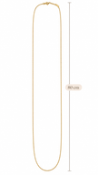 Collana 80 cm