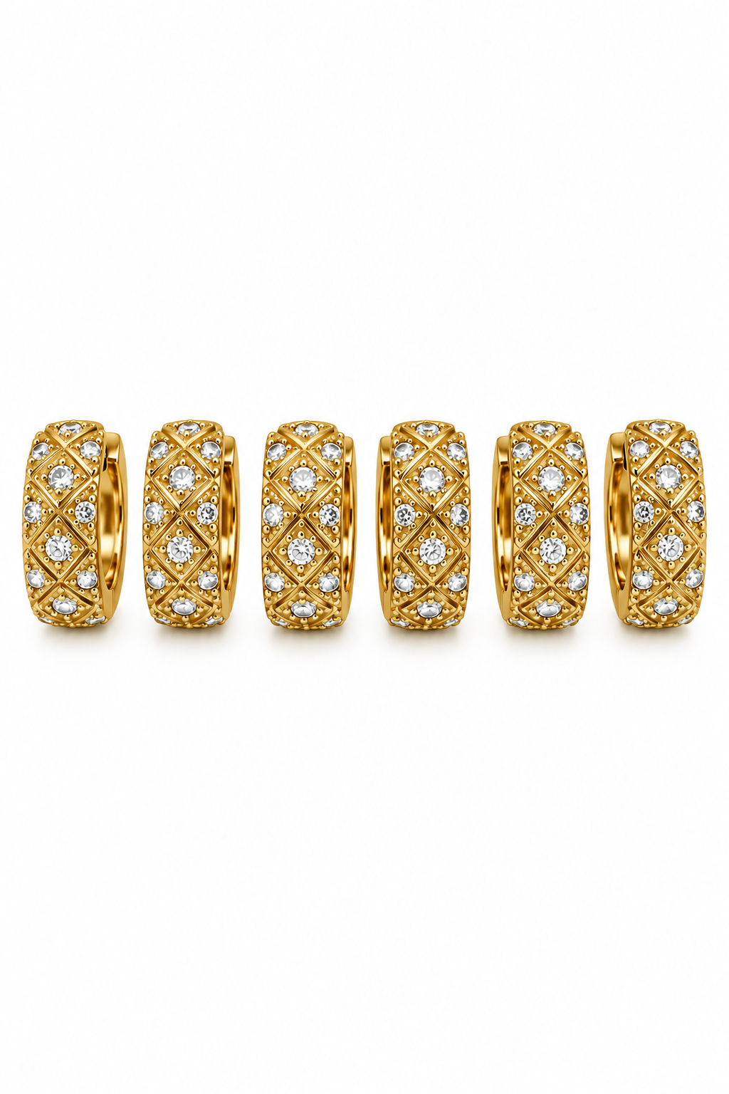 Set Orecchini Pavè
