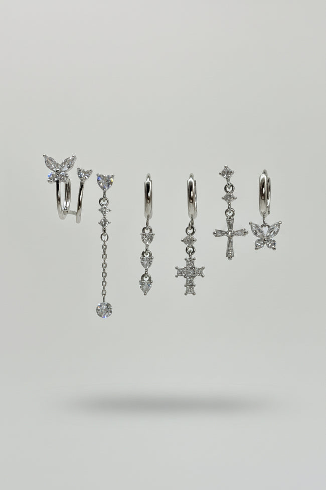 Set Orecchini Farfalla