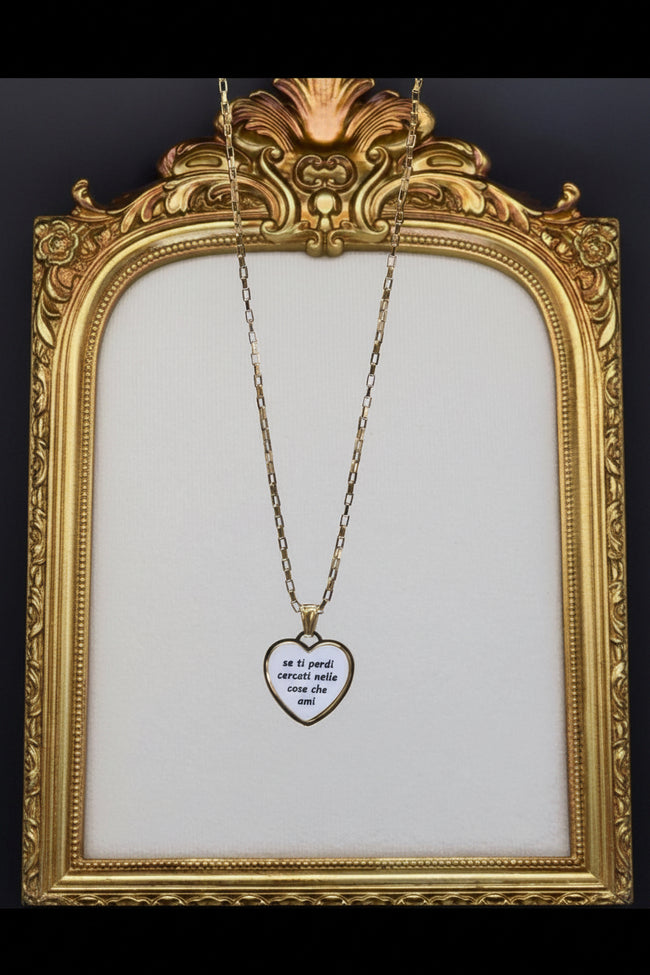 Collana Se Ti Perdi Cercati Nelle Cose Che Ami