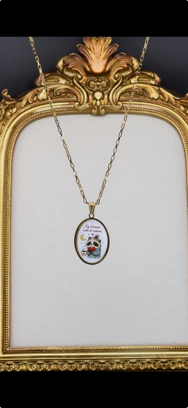 Collana Kg d’Amore Sotto Le Occhiaie 🐼