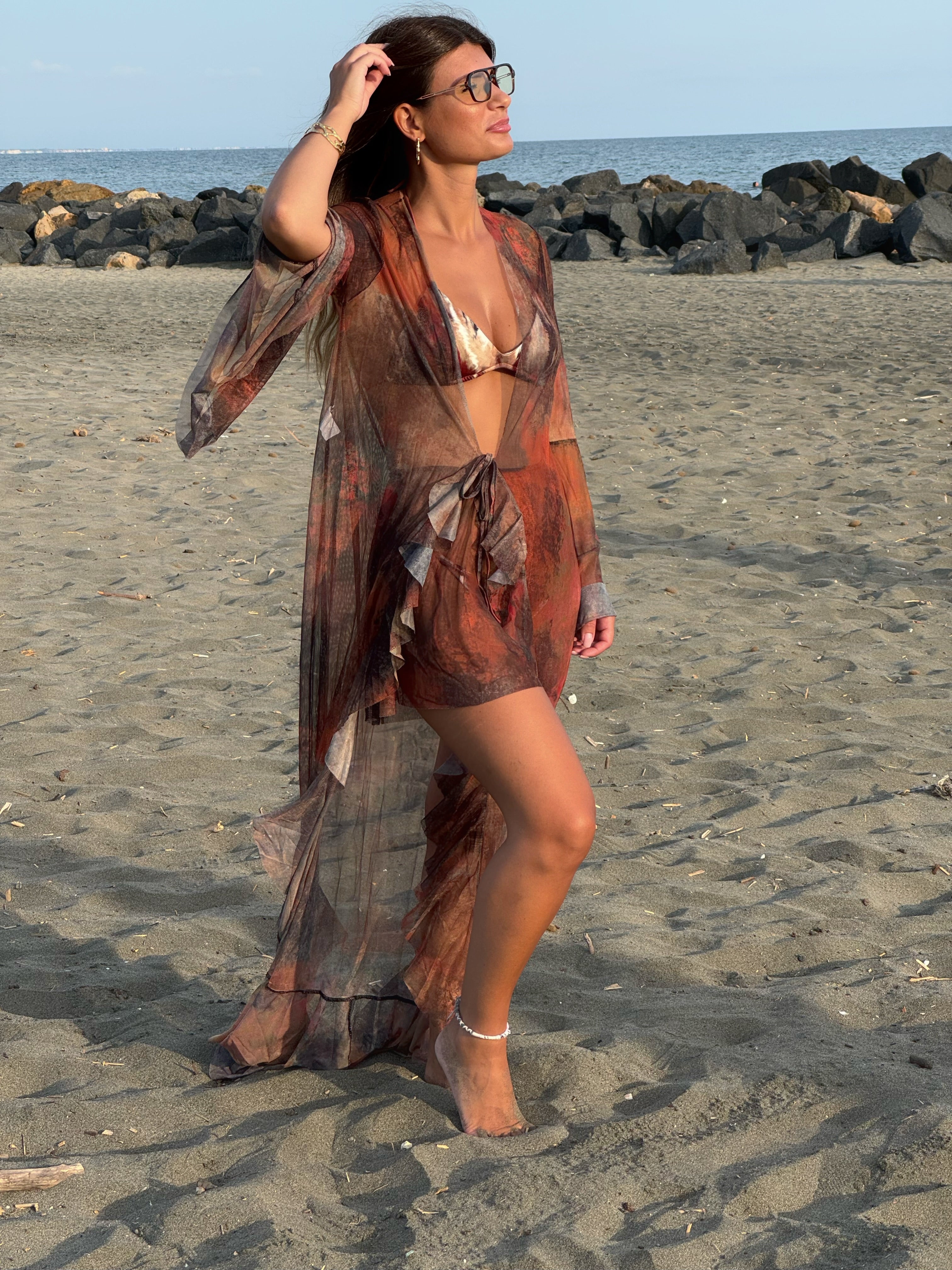 Beachwear Tie-Dye