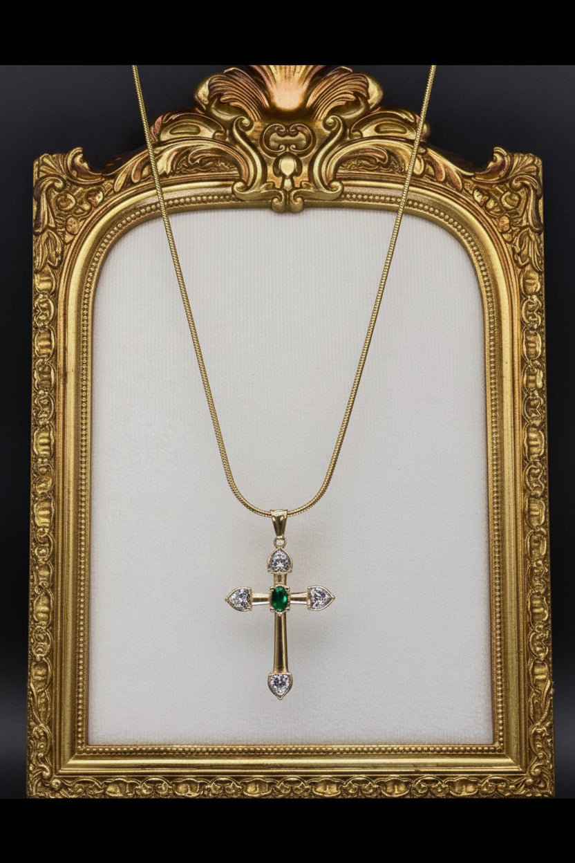 Collana Croce Lumière