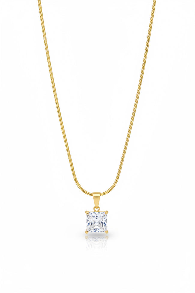 Collana Punto Luce Quadrato