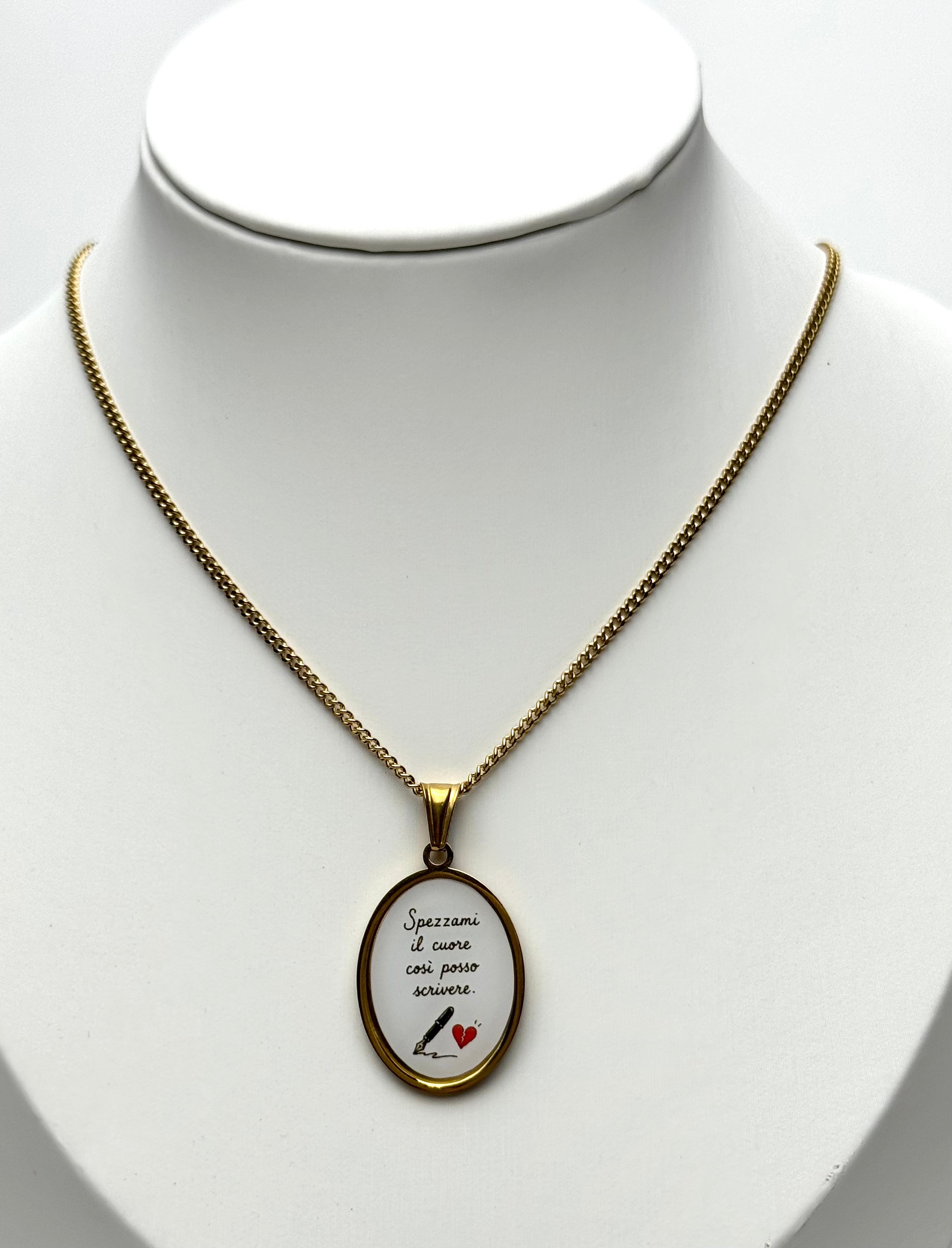 Collana Spezzami il Cuore Così Posso Scrivere