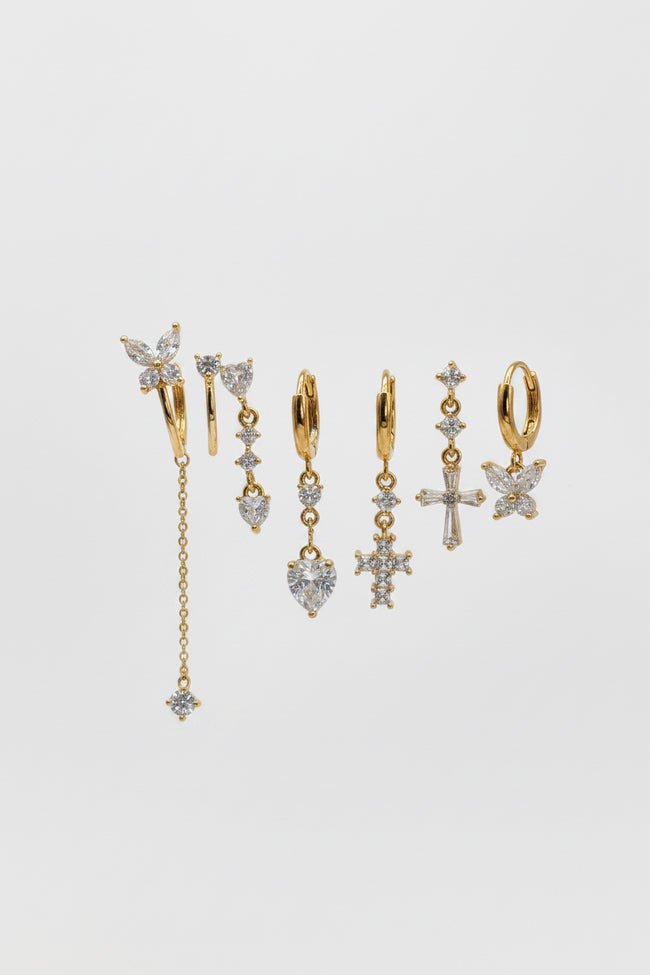 Set Orecchini Farfalla