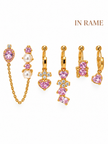 Set Orecchini Rosa