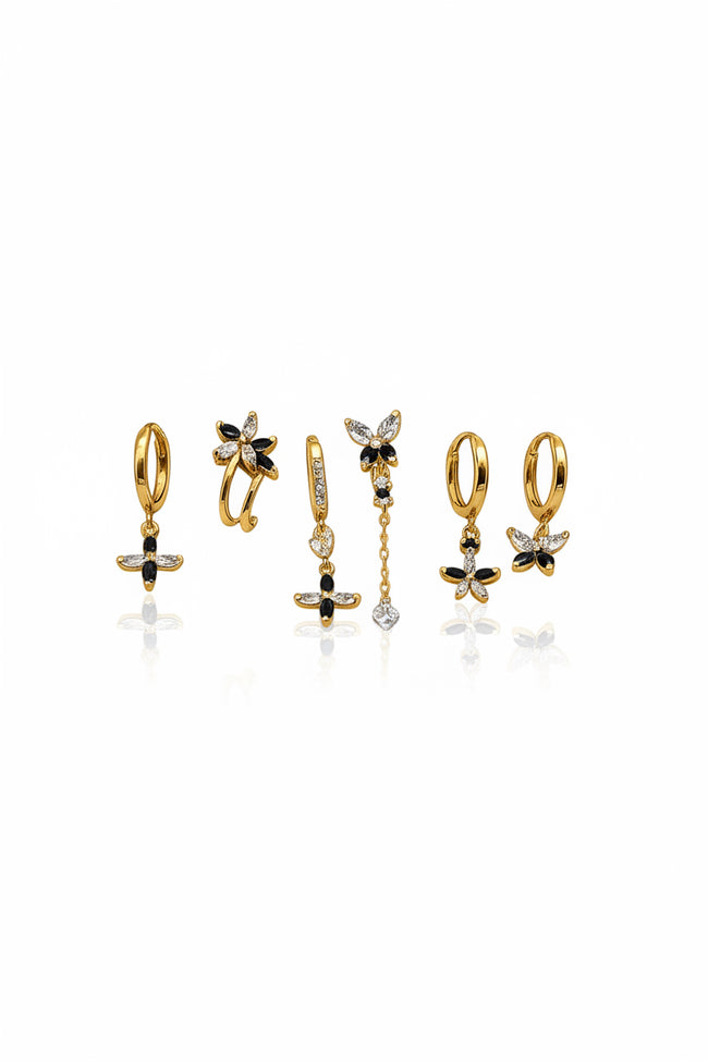 Set Orecchini Farfalla