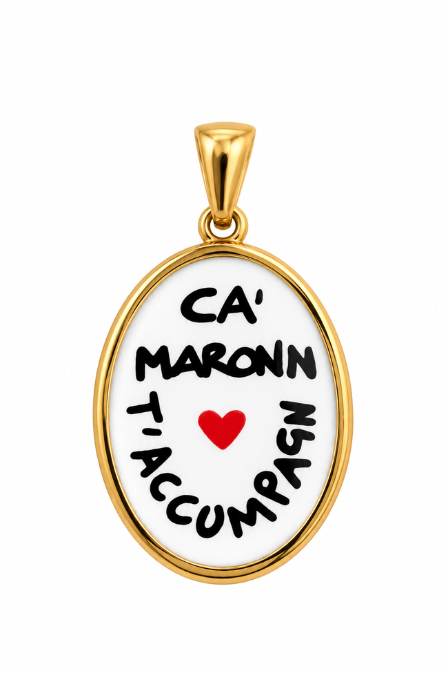 Ciondolo CA MARONN T’ACCUMPAGN❤️