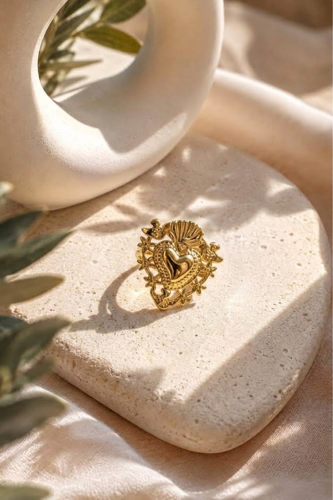 Anello Sacro Cuore ❤️‍🔥