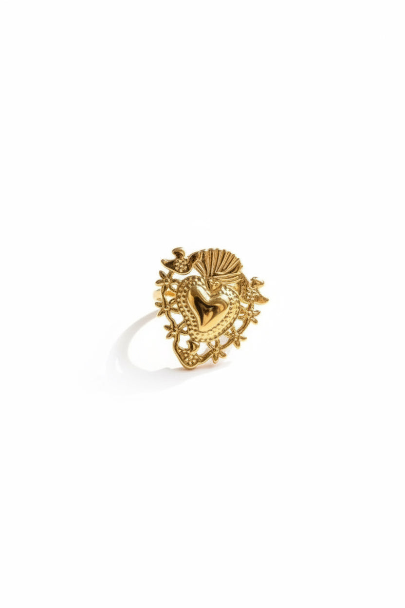 Anello Sacro Cuore ❤️‍🔥
