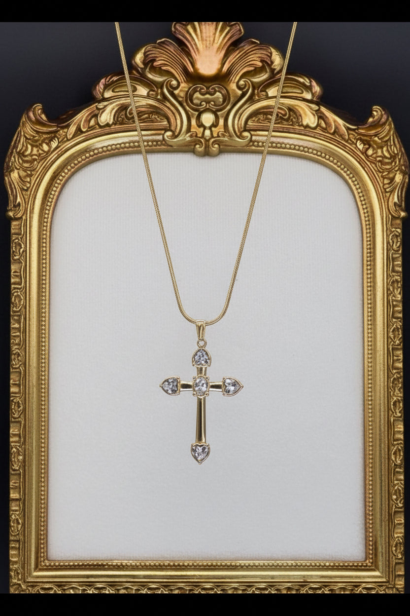 Collana Croce Lumière