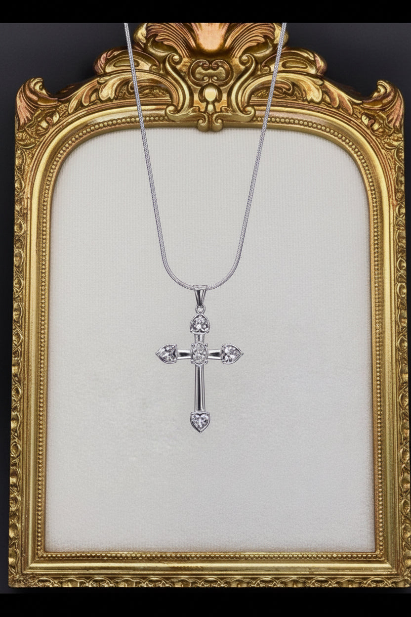 Collana Croce Lumière