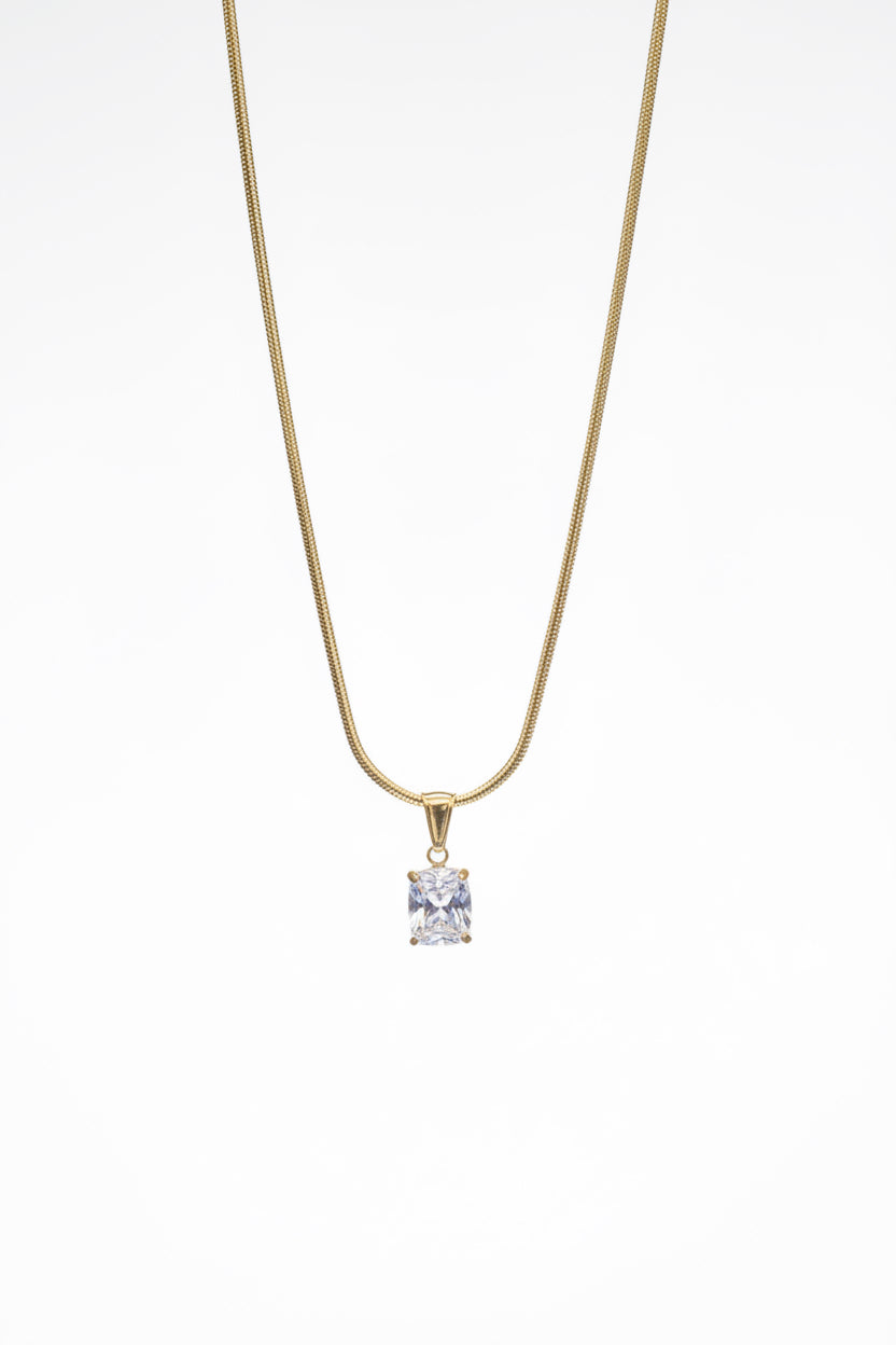 Collana Punto Luce Rettangolo