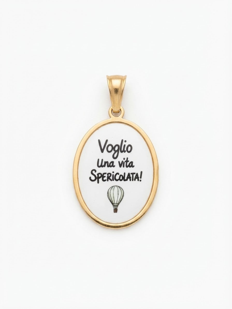 Ciondolo Voglio Una Vita Spericolata 🎈