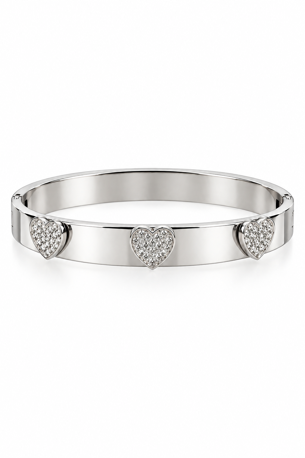 Bracciale Rigido Cuori