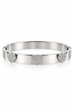 Bracciale Rigido Cuori