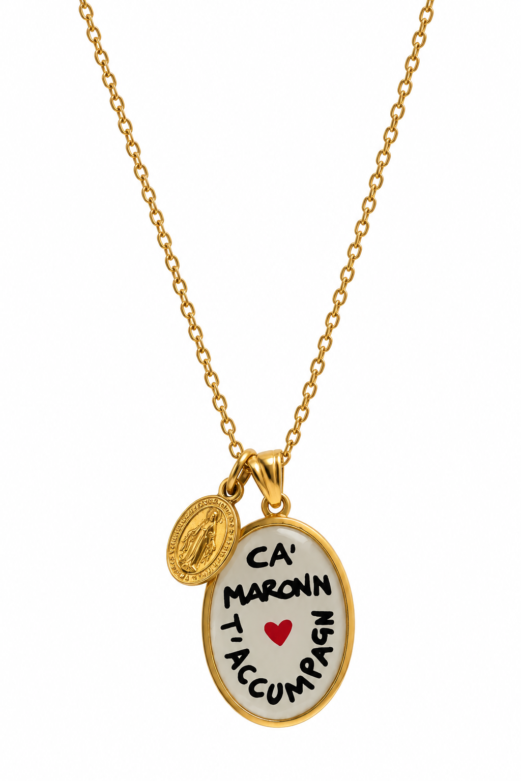 Collana Ca’ Maronn T’Accumpagn ❤️