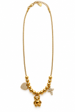 Collana Cuore Teddy Croce