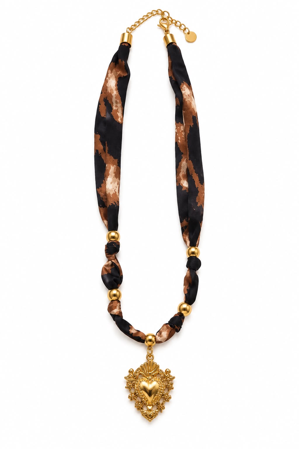 Collana Foulard Cuore