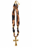 Collana Foulard Croce