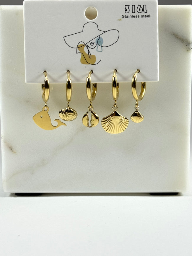 Set Orecchini Mare